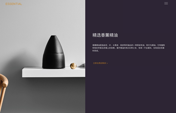 产品展示网站模板